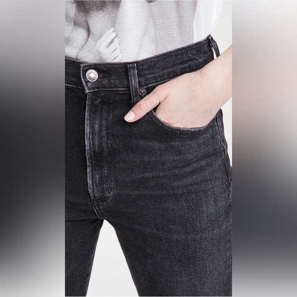 AGOLDE Pinch Waist Ultra High Rise Skinny Jeans - Picture 2 of 7